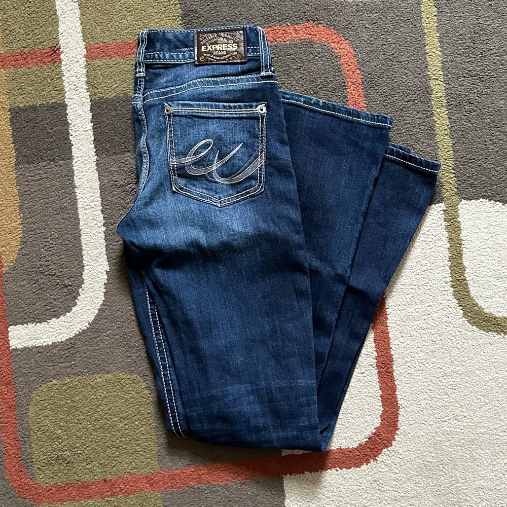 Express Stella boot cut jeans
